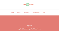 Desktop Screenshot of bestclothdiapers.net